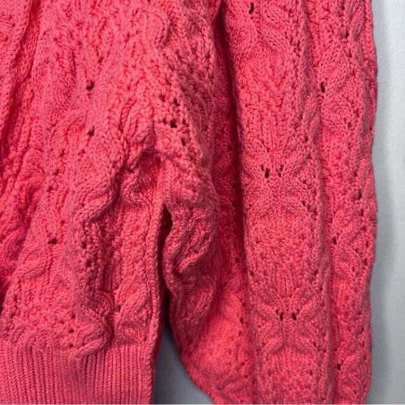 Free People Olive You Cotton Crossover Cardigan Size Medium NWT Brand New - Picture 7 of 10